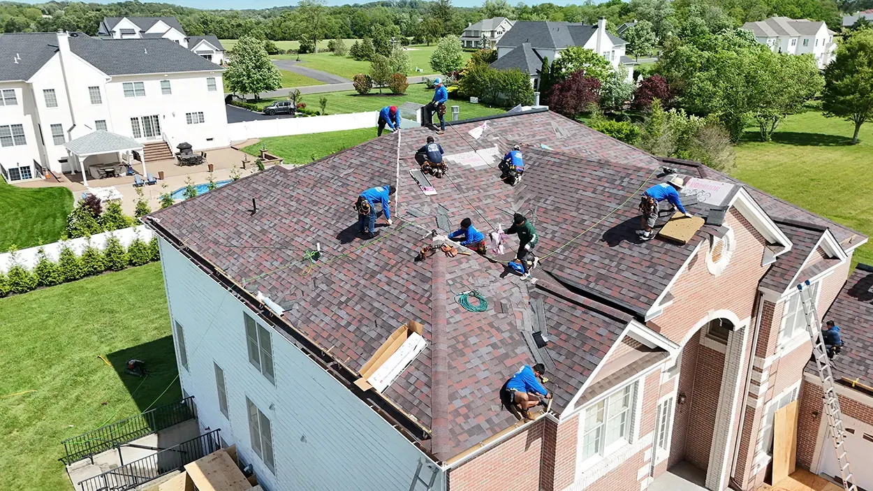 Roof workmanship detail with clean flashing transitions in Cream Ridge, NJ